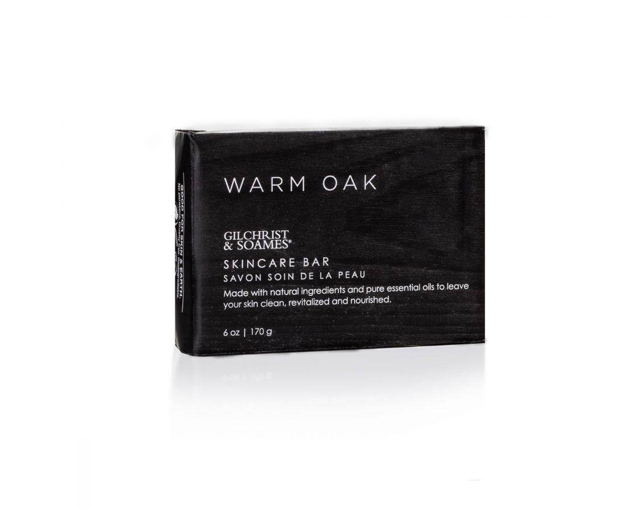 Gilchrist & Soames | Warm Oak Aloe Soap Trio, 6oz