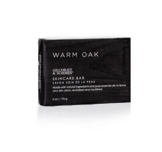 Warm Oak, 6oz skincare bar