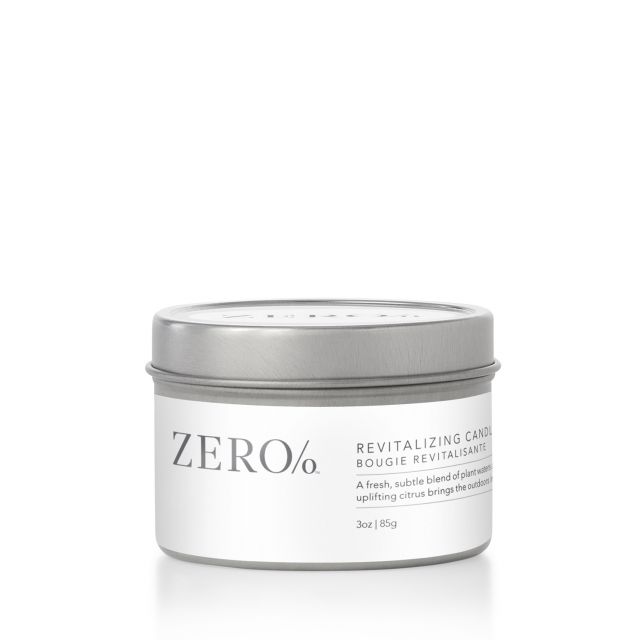 Zero% Travel Tin Candle