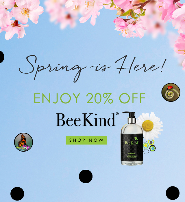 Enjoy Spring and 20% off BeeKind