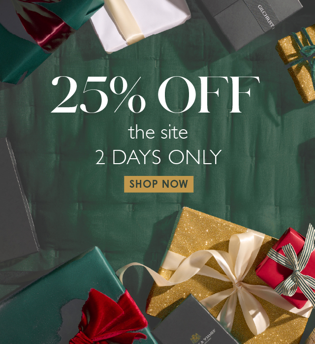 Enjoy 25% off the site Two days only