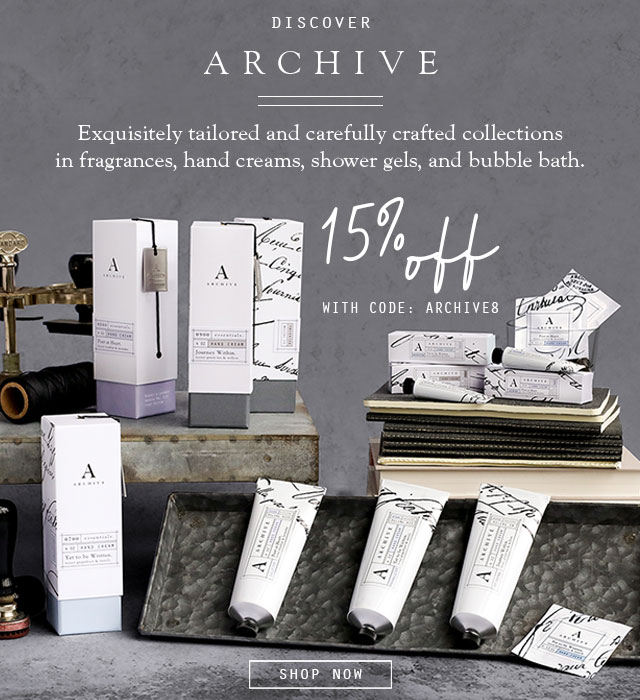 With code ARCHIVE8, Embark on an unforgettable journey with 15% off Archive