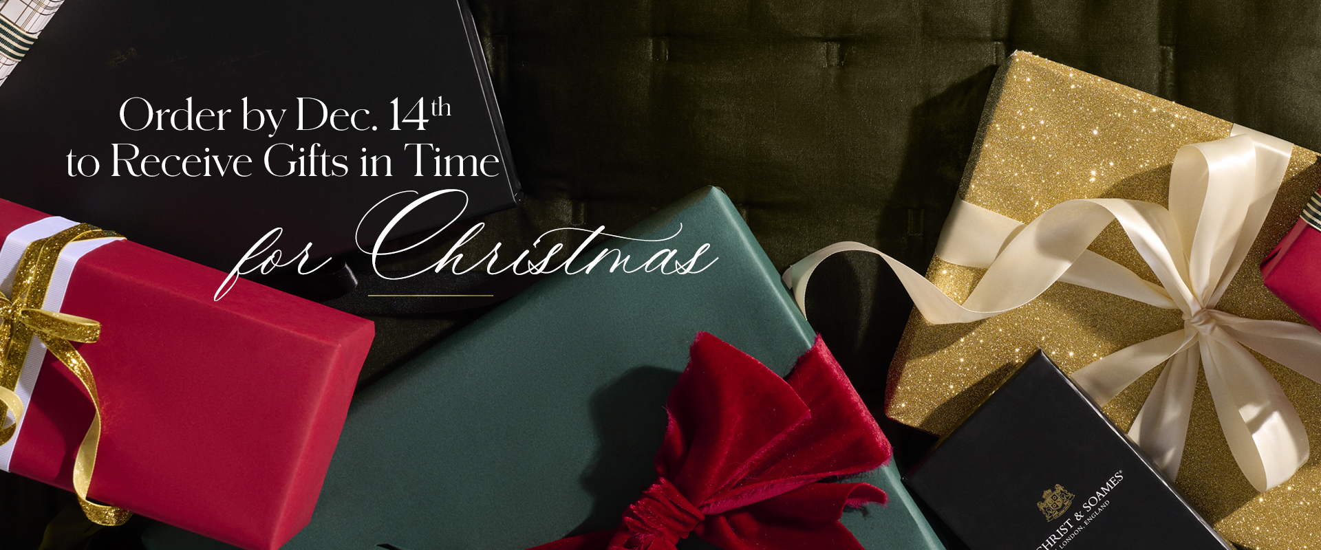 Order by December 14th for gifts to arrive by Christmas!