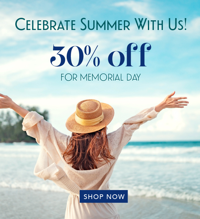 Celebrate Memorial Day with 30% off 