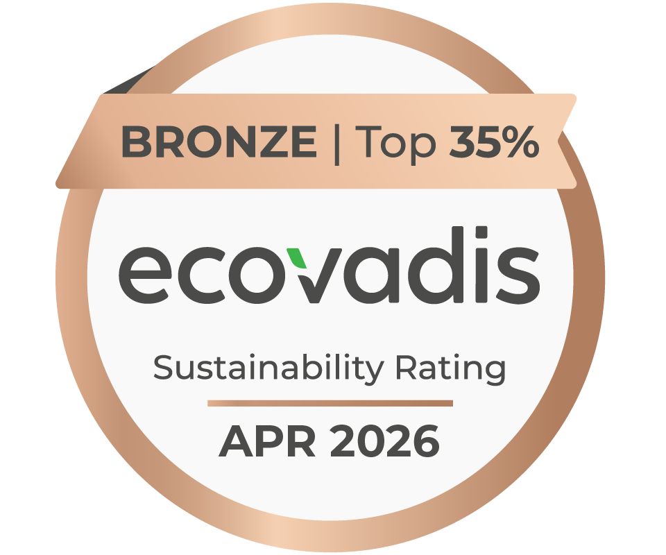 EcoVadis Bronze badge